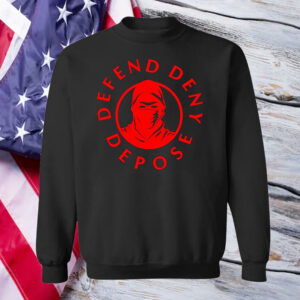 Deny Defend Depose Shooting CEO Red T-Shirt