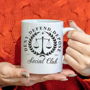 Deny Defend Depose ,Social Clup Mug