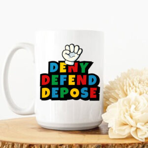 Deny Defend Depose - Socialism Mug 5 Deny Defend Depose - Socialism Mug