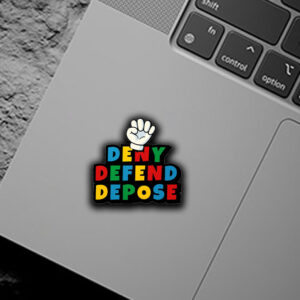 Deny Defend Depose - Socialism Sticker ,Car Magnets