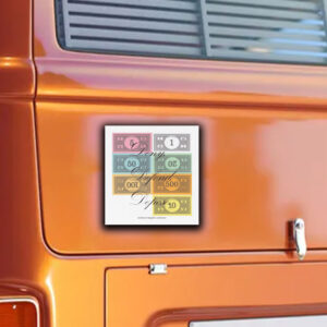 Deny Defend Depose Sticker ,Statement Bold Protest