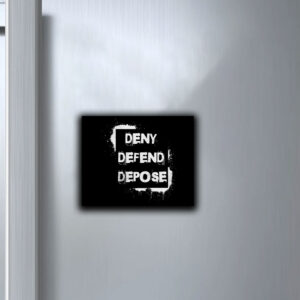 Deny Defend Depose Sticker ,Thompson Healthcare Car Magnet