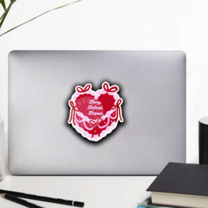 Deny Defend Depose Sticker, cute coquette , Out of Network, Human Rights, Resist