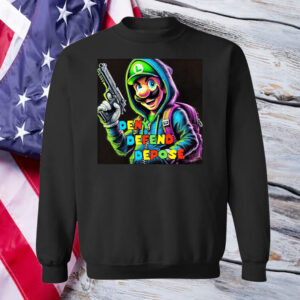 Deny Defend Depose Super Mario Gun Hoodie T-Shirt