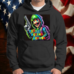 Deny Defend Depose Super Mario Gun Hoodie T-Shirt