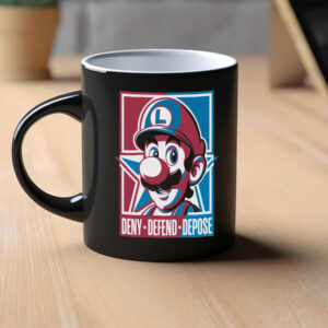 Deny Defend Depose Super Mario Mug