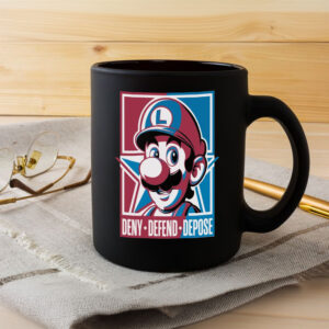 Deny Defend Depose Super Mario Mug