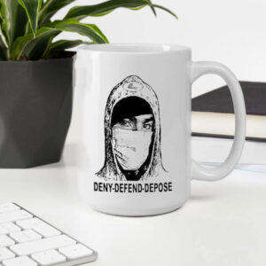 Deny Defend Depose The UnaShooter Luigi Mangione Mug