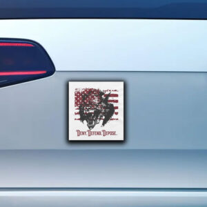 Deny Defend Depose Wolf Usa Flag Sticker ,Car Magnet 7 Deny Defend Depose Wolf Usa Flag Sticker ,Car Magnet