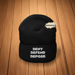 Deny defend depose Embroidery Beanie Hat