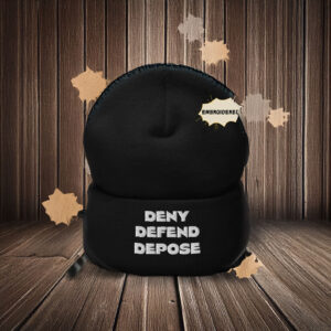 Deny defend depose Embroidery Beanie Hat
