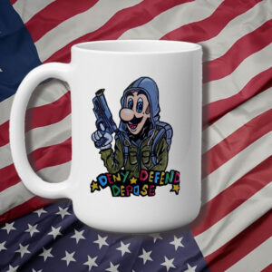 Deny defend depose Luigi the hero Mug