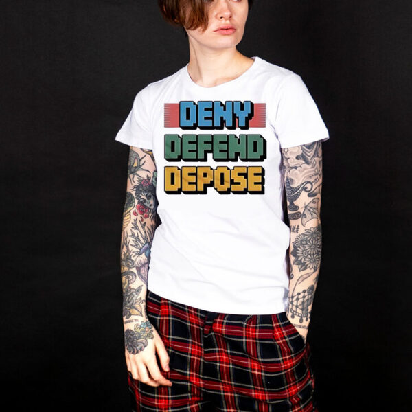 Deny defend depose Super Mario Luigi T-Shirt