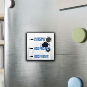 Deny defend depose ceo brian thompson Pin Button