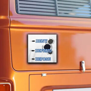 Deny defend depose ceo brian thompson Pin Button