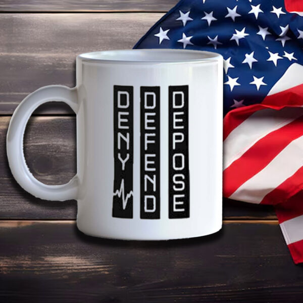 Designs Deny Defend Depose Protest Mug