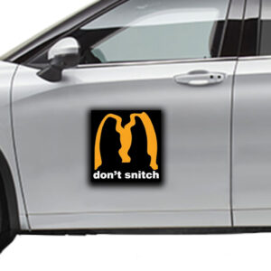 Don't Snitch ,Deny Defend Depose Sticker ,Car Magnet 6 Don't Snitch ,Deny Defend Depose Sticker ,Car Magnet