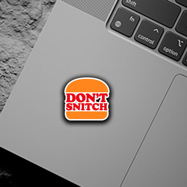 Don't Snitch Funny Stickers ,Deny Defend Depose Car Magnet