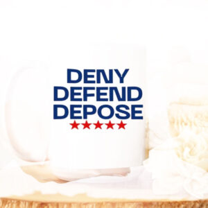 Eat The Rich ,United Healthcare ,Deny Defend Depose Mug