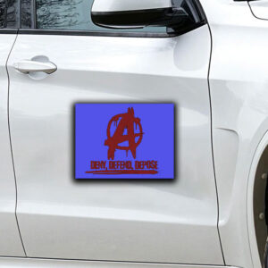 Fight The Power ,Deny Defend Depose Sticker ,Car Magnet 7 Fight The Power ,Deny Defend Depose Sticker ,Car Magnet