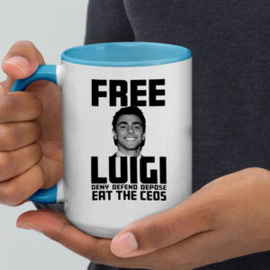 Free Luigi Deny Defend Depose Eat The Ceos Mug