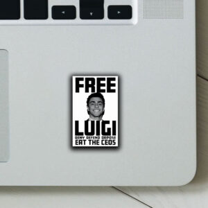 Free Luigi Deny Defend Depose Eat The Ceos Sticker ,Car Magnet