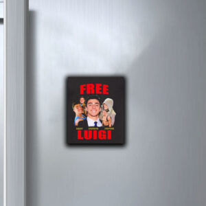 Free Luigi Deny Defend Depose Sticker