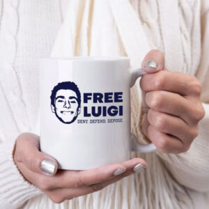 Free Luigi Mangione Deny Defend Depose Mugs