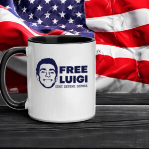 Free Luigi Mangione Deny Defend Depose Mugs