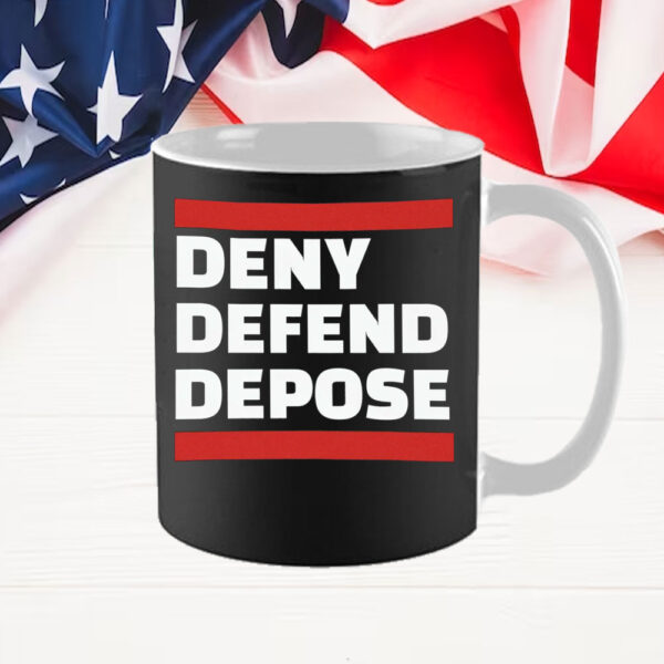 Funny Deny Defend Depose Mugs