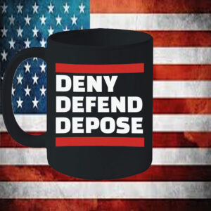 Funny Deny Defend Depose Mugs