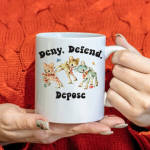 Funny Offensive Deny Defend Depose Mug