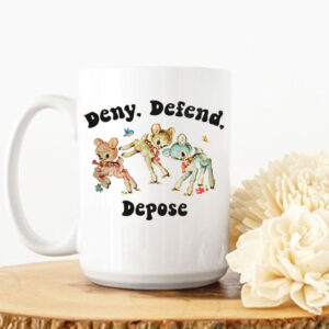 Funny Offensive Deny Defend Depose Mug
