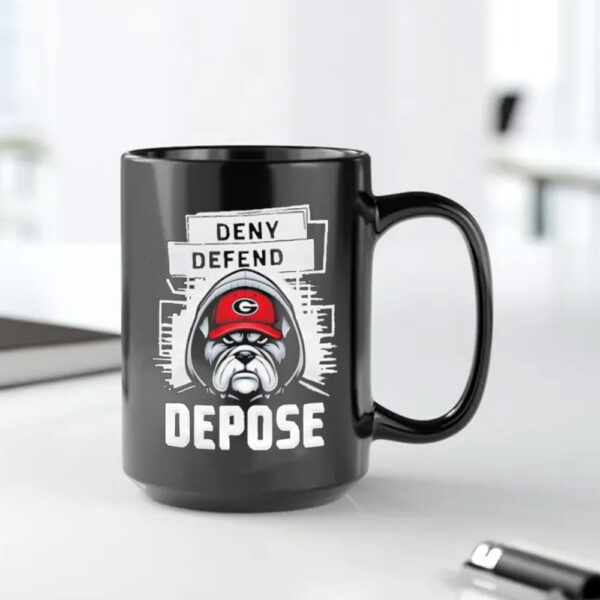 Georgia Bulldogs Deny Defend Depose Mug