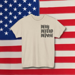 Gothic Deny Defend Depose T-Shirt