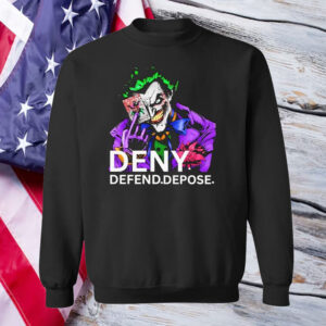 Joker Delay Deny Depose CEO Assassination T-Shirt