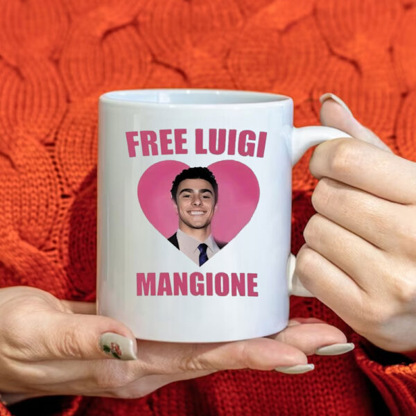 Love Free Luigi CEO Deny Defend Depose Mug