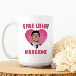 Love Free Luigi CEO Deny Defend Depose Mug