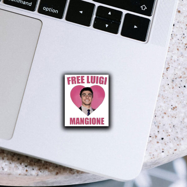 Love Free Luigi CEO Deny Defend Depose Sticker ,Car Magnet