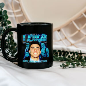 Luigi Deny Defend Depose Mug Black