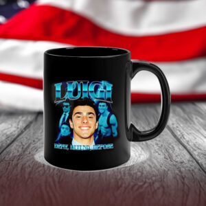 Luigi Deny Defend Depose Mug Black