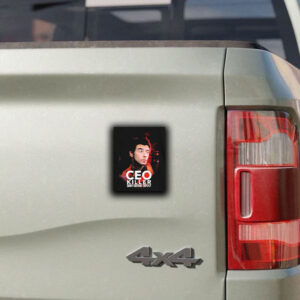 Luigi Mangione Ceo Killer Deny Defend Depose Sticker ,Car Magnet