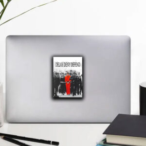 Luigi Mangione Delay Deny Defend Sticker ,Car Magnet