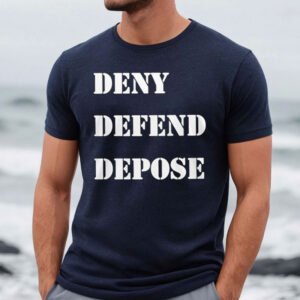 Luigi Mangione Deny Defend Depose Limited Edition T-Shirt