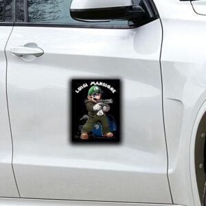 Luigi Mangione Deny Defend Depose Sticker ,Car Magnets