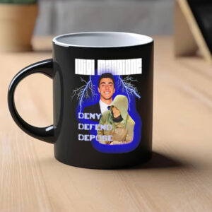 Luigi Mangione ,deny defend depose Mug