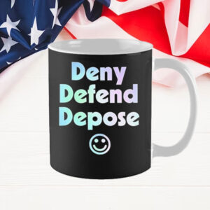 Luigi deny defend depose icon Mug