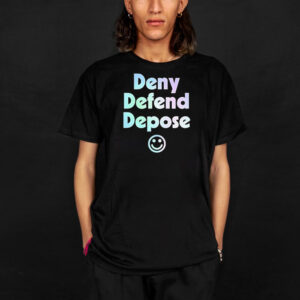 Luigi deny defend depose icon T-Shirt