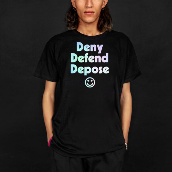 Luigi deny defend depose icon T-Shirt