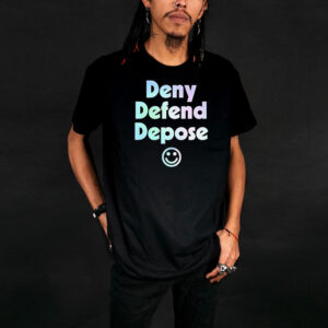 Luigi deny defend depose icon T-Shirt 5 Luigi deny defend depose icon T-Shirt